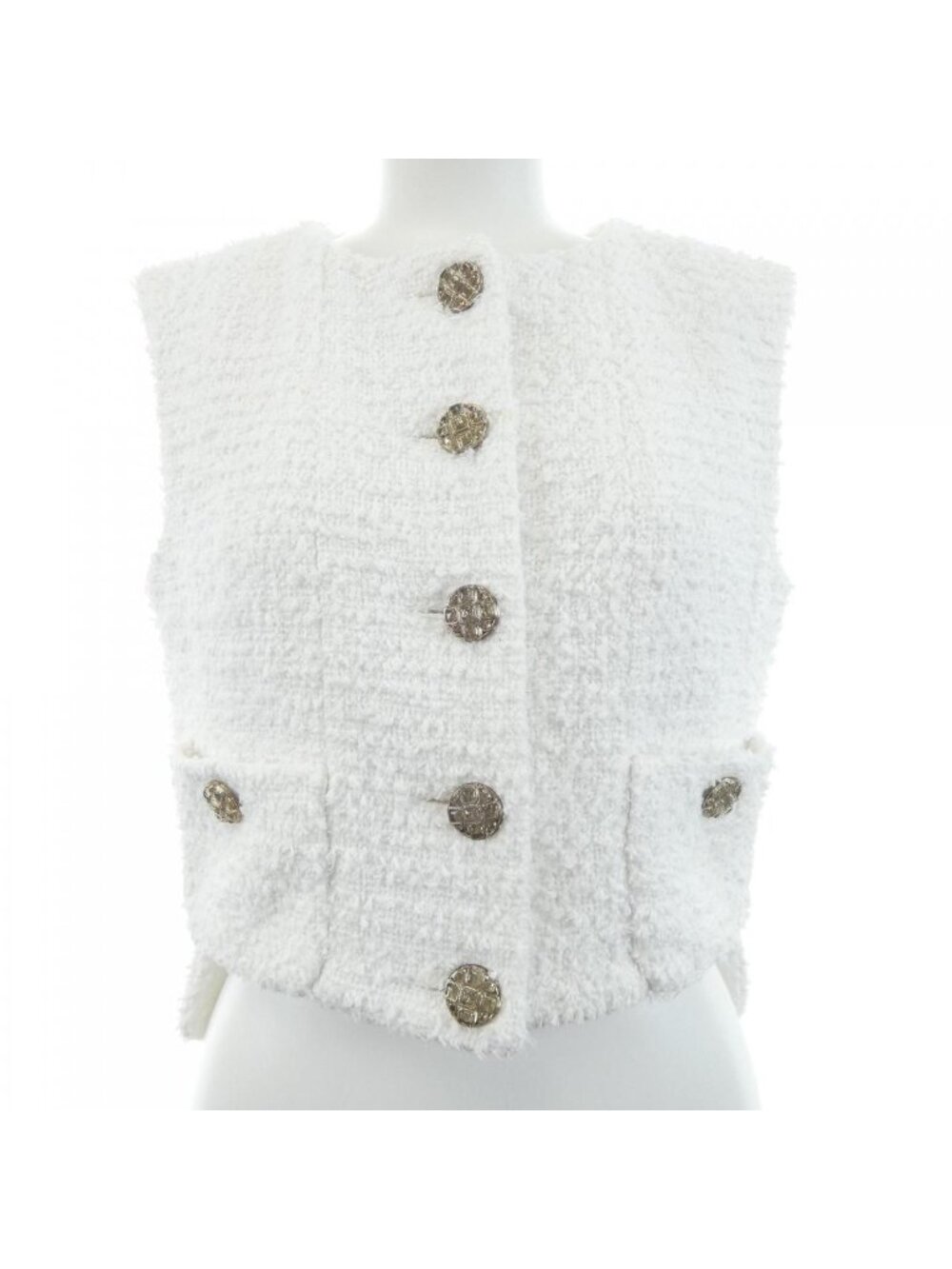 Chanel Vest White